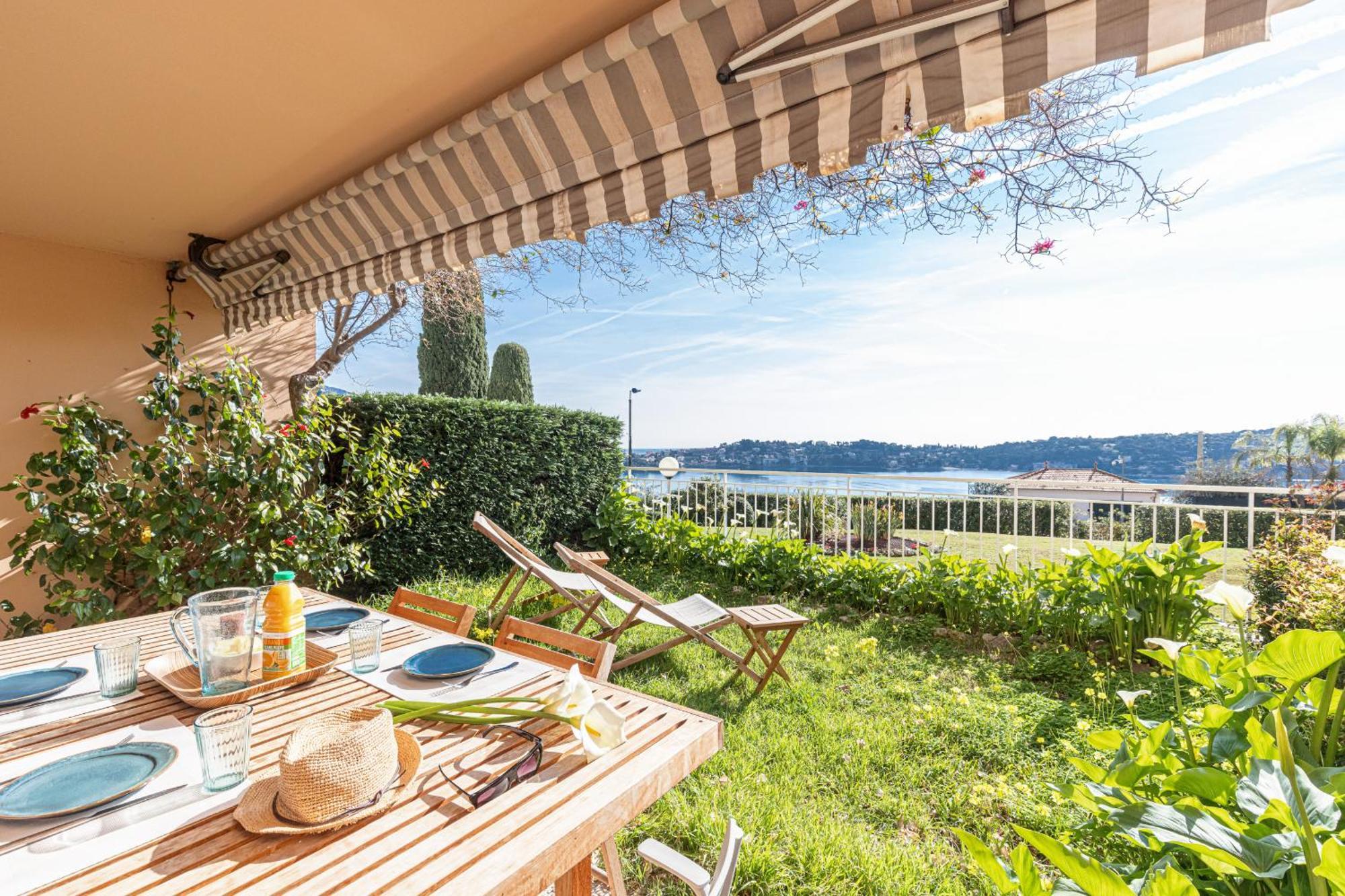 2 Bdr Villefranche-Sur-Mer Sea View Parking And Swimming Pool Kültér fotó