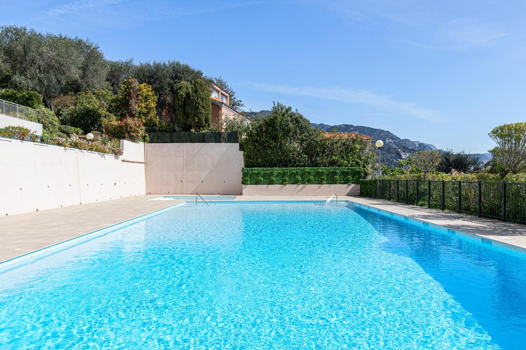 2 Bdr Villefranche-Sur-Mer Sea View Parking And Swimming Pool Kültér fotó