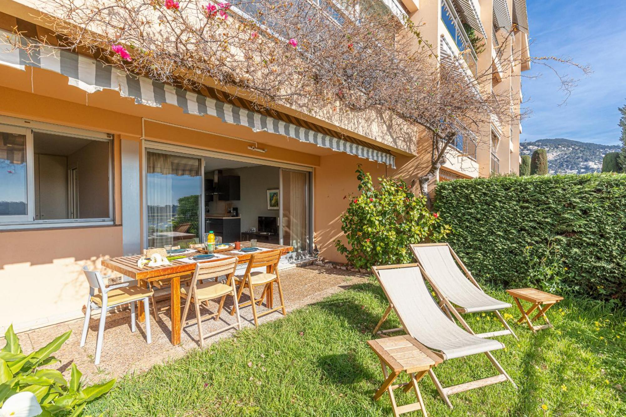 2 Bdr Villefranche-Sur-Mer Sea View Parking And Swimming Pool Kültér fotó