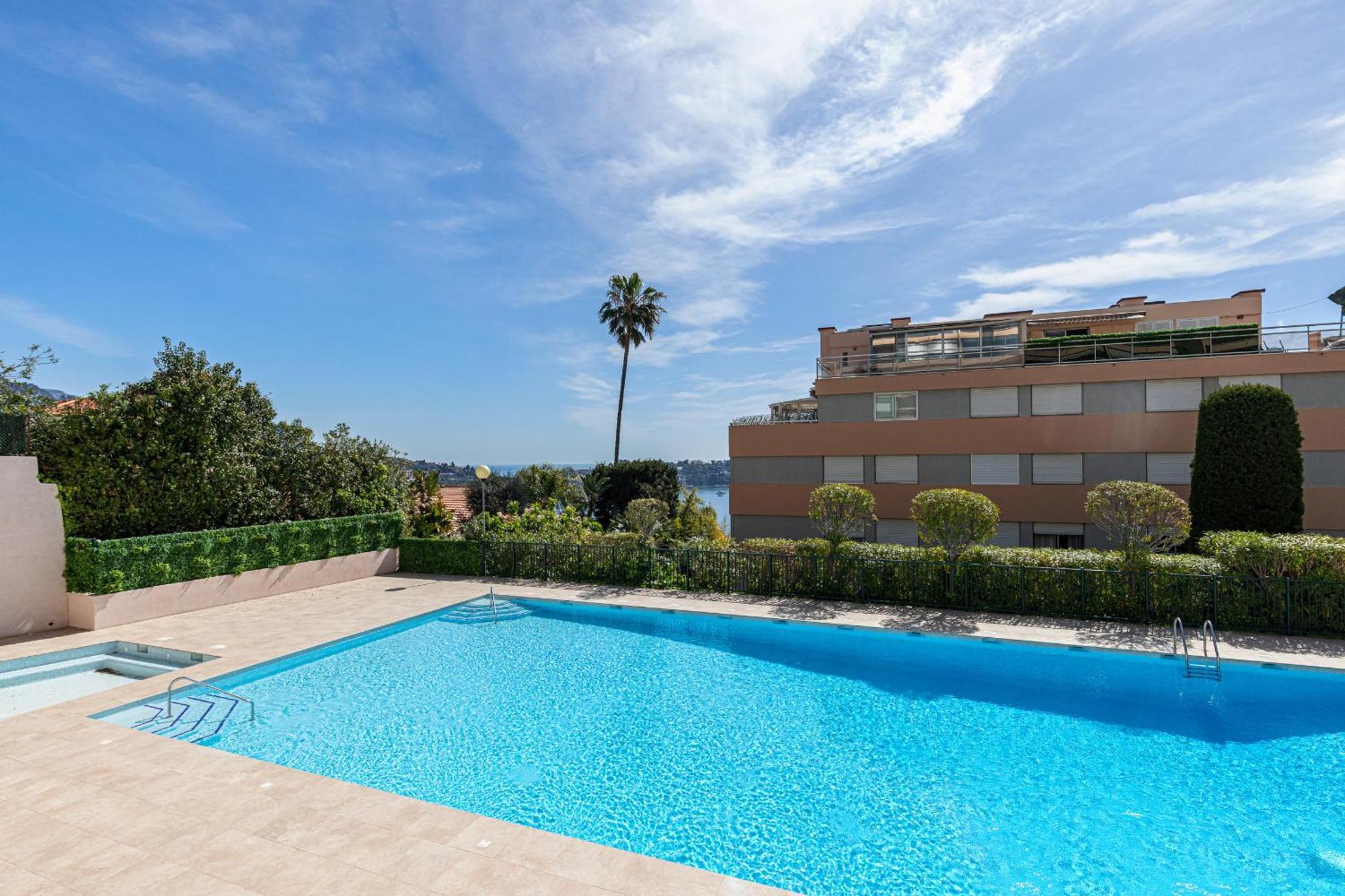 2 Bdr Villefranche-Sur-Mer Sea View Parking And Swimming Pool Kültér fotó