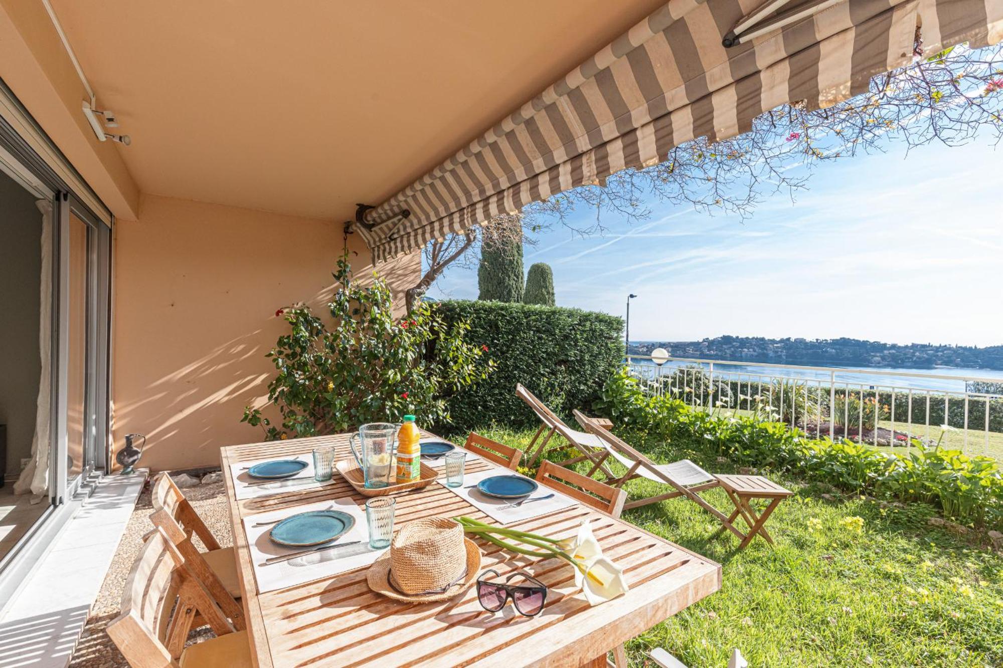 2 Bdr Villefranche-Sur-Mer Sea View Parking And Swimming Pool Kültér fotó
